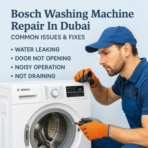 Bosch Washing Machine Repair In Dubai _ Common Issues & Fixes